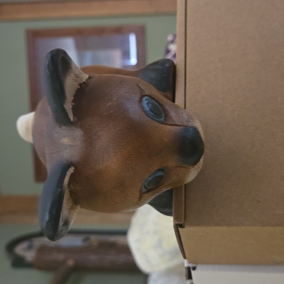 2 for 25 sale Solid mapleHandcarved shelf sitting cat 🐈 - Picture 3 of 5